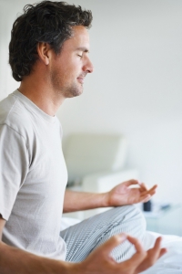 man meditatie